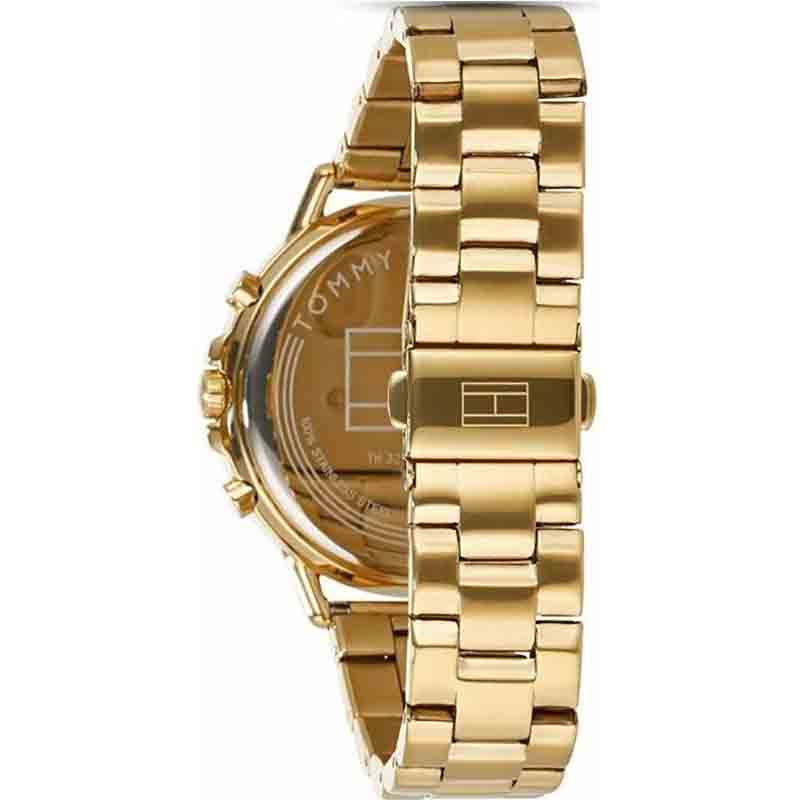 Tommy Hilfiger Carly White Dial Gold Steel Strap Watch for Women - 1781786 Buy Now By Tommy Hilfiger