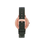 Emporio Armani Mother of Pearl Dial Green Leather Strap Watch For Women - AR11150 Buy Now By Emporio Armani