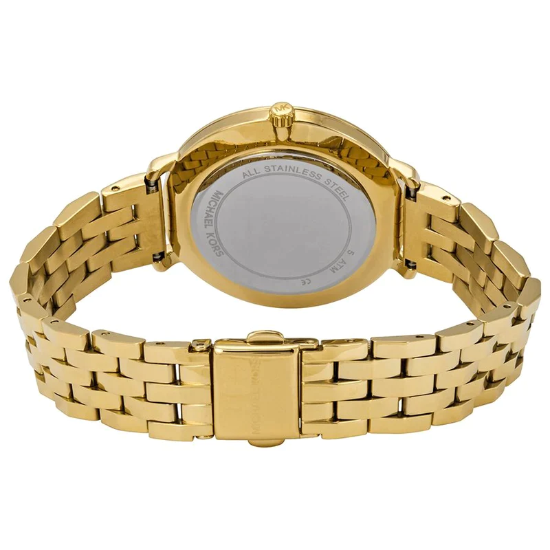 Michael Kors Pyper Quartz Gold Dial Gold Steel Strap Watch For Women - MK3898 Buy Now By Michael Kors
