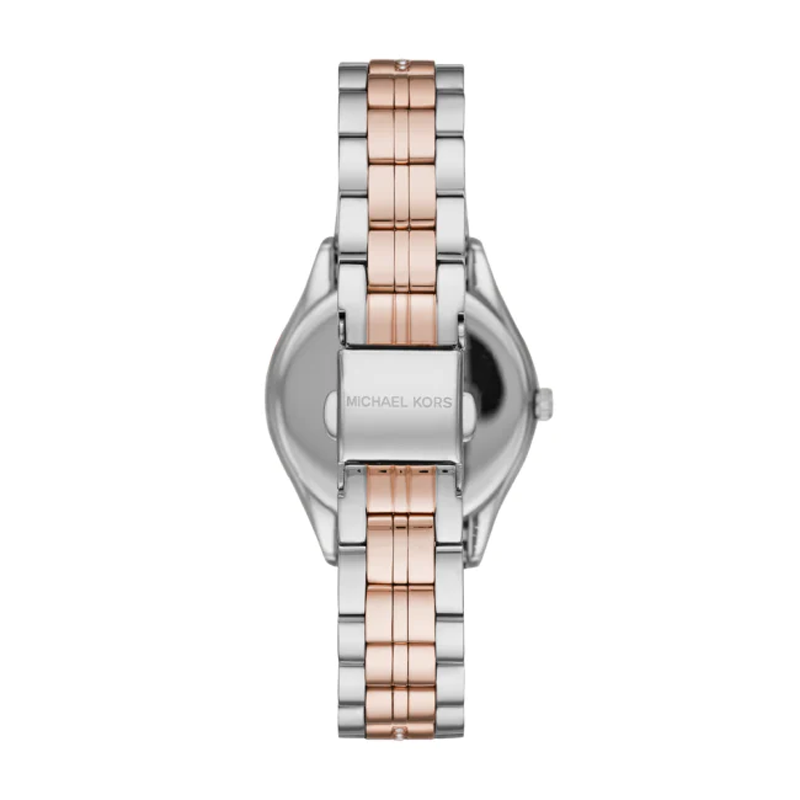 Michael Kors Lauryn Mother of Pearl Dial Two Tone Steel Strap Watch For Women - MK3979 Buy Now By Michael Kors