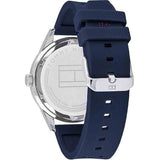 Tommy Hilfiger Austin Quartz Blue Dial Blue Rubber Strap Watch for Men - 1791635 Buy Now By Tommy Hilfiger