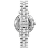 Emporio Armani Gianni T-Bar Automatic Silver Dial Silver Steel Strap Watch For Women - AR60022 Buy Now By Emporio Armani