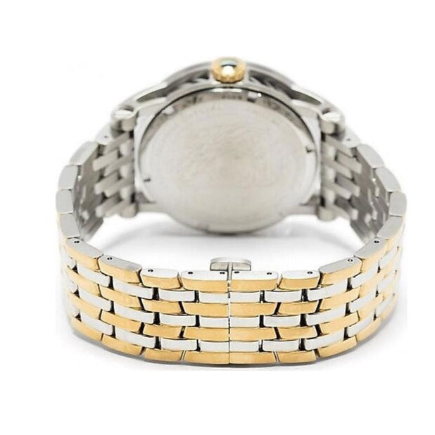 Versace V Eternal Quartz White Dial Two Tone Steel Strap Watch For Men - VEPO00620 Buy Now By Versace