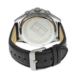Tommy Hilfiger Luke Quartz Black Dial Black Leather Strap Watch for Men - 1791117 Buy Now By Tommy Hilfiger