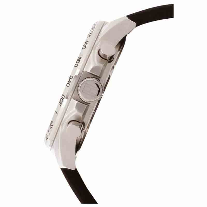 Tommy Hilfiger Decker Quartz Black Dial Black Rubber Strap Watch for Men - 1791473 Buy Now By Tommy Hilfiger