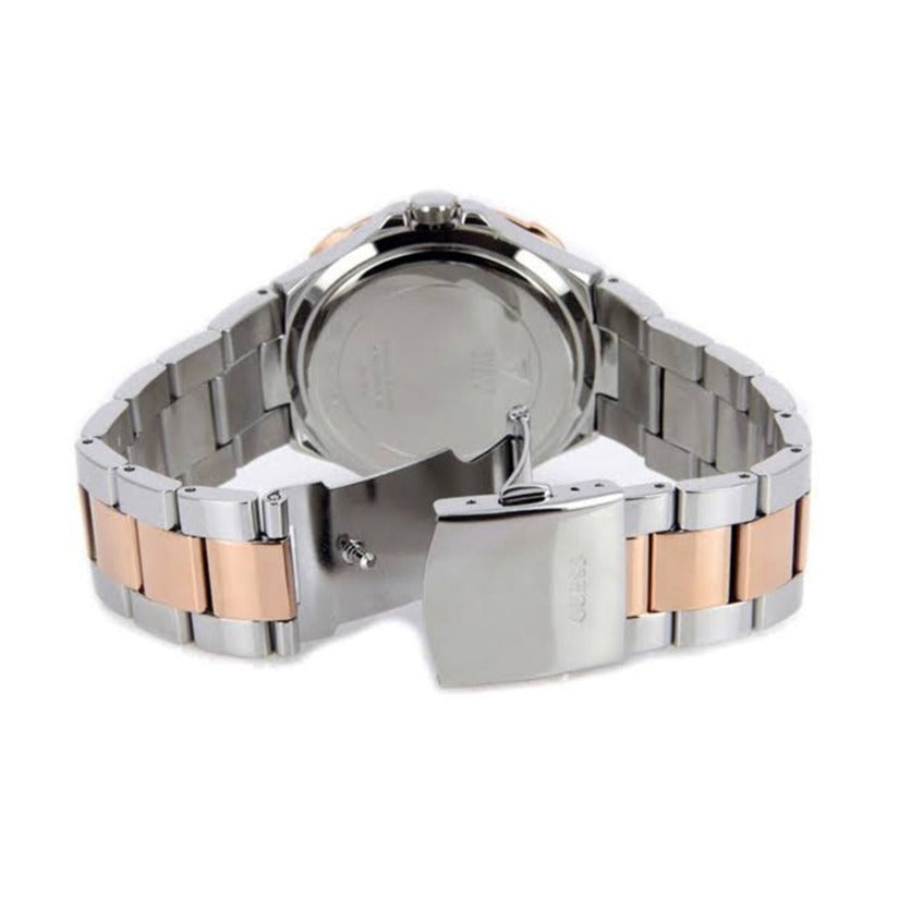 Guess BFF Multifunction Silver Dial Two Tone Steel Strap Watch for Women - W0231L5 Buy Now By Guess
