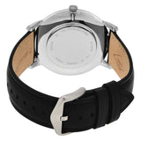 Fossil The Minimalist Three Hand Black Dial Black Leather Strap Watch for Men - FS5398 Buy Now By Fossil