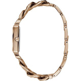 Guess Vanity Rose Gold Dial Rose Gold Steel Strap Watch for Women - W1029L3 Buy Now By Guess