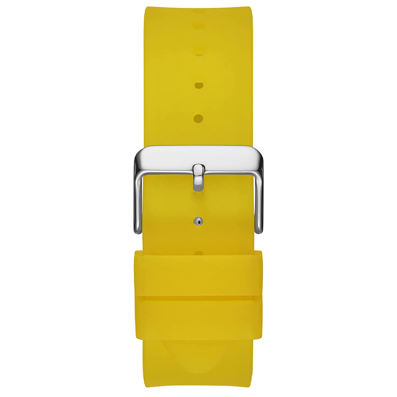 Guess Phoenix Multi Function Black Dial Yellow Rubber Strap Watch for Men - GW0203G6 Buy Now By Guess