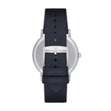 Emporio Armani Kappa Quartz Blue Dial Blue Leather Strap Watch For Women - AR11012 Buy Now By Emporio Armani