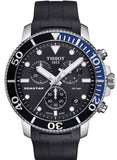 Tissot Seastar 1000 Chronograph Black Dial Black Rubber Strap Watch For Men - T120.417.17.051.02 Buy Now By Tissot