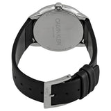 Calvin Klein Minimal Black Dial Black Leather Strap Watch for Men - K3M221CS Buy Now By Calvin Klein