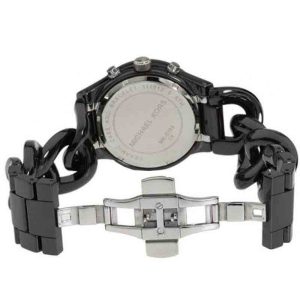 Michael Kors Ceramic Black Dial Black Steel Strap Watch for Women - MK5388 Buy Now By Michael Kors