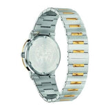 Versace Greca Silver Dial Two Tone Steel Strap Watch for Men - VEVI00320 Buy Now By Versace
