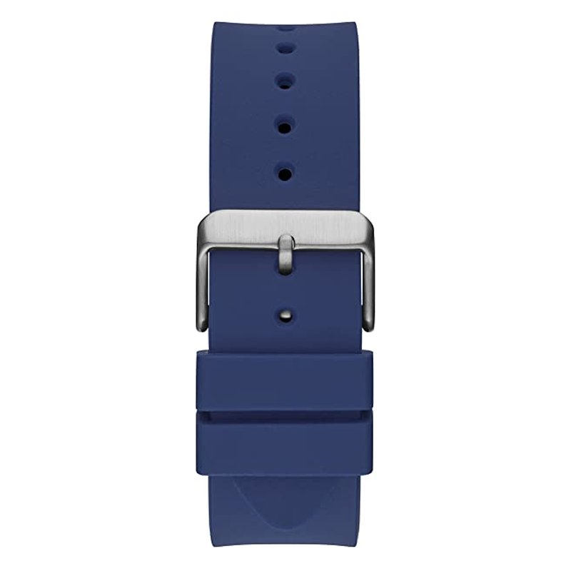 Guess Phoenix Multifunction Blue Dial Blue Rubber Strap Watch for Men - GW0203G7 Buy Now By Guess