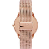 Calvin Klein Minimal White Dial Rose Gold Mesh Bracelet Watch for Men - K3M21626 Buy Now By Calvin Klein