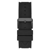 Guess Momentum Black Dial Black Rubber Strap Watch for Men - GW0263G4 Buy Now By Guess