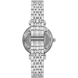 Emporio Armani Gianni T-Bar Quartz Silver Dial Silver Steel Strap Watch For Women - AR11445 Buy Now By Emporio Armani