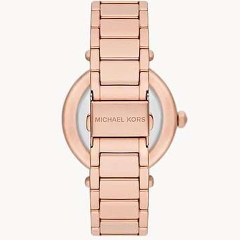 Michael Kors Parker Quartz Rose Gold Dial Rose Gold Steel Strap Watch For Women - MK6660 Buy Now By Michael Kors