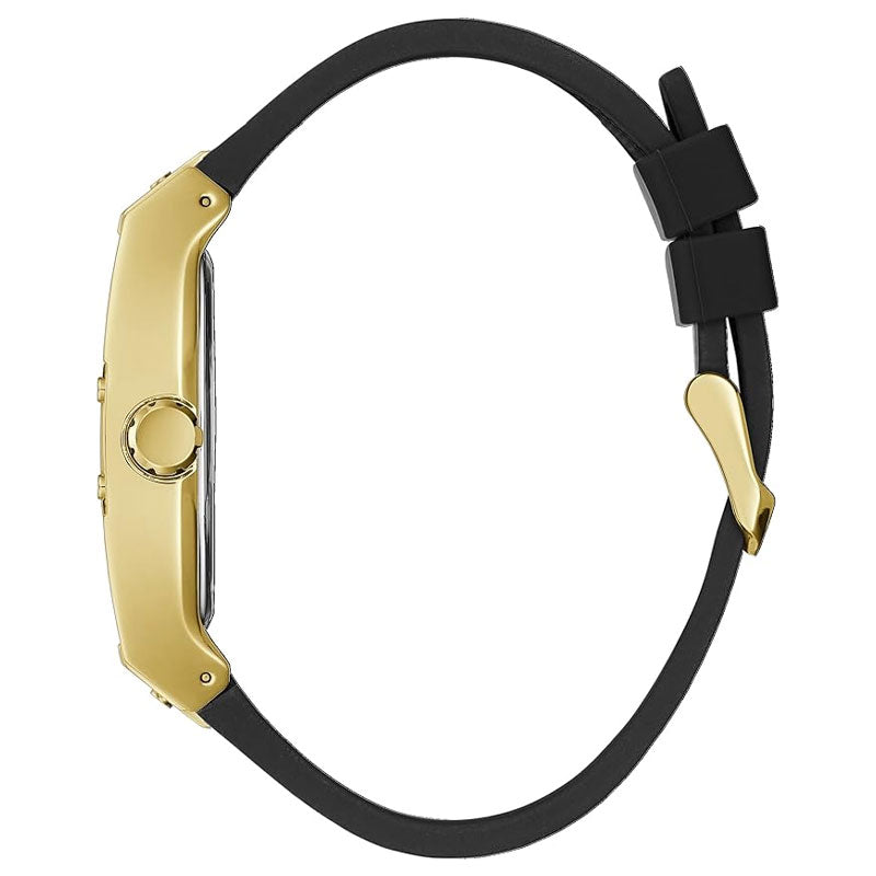 Guess Phoenix Black Dial Black Rubber Strap Watch for Men - GW0386G3 Buy Now By Guess