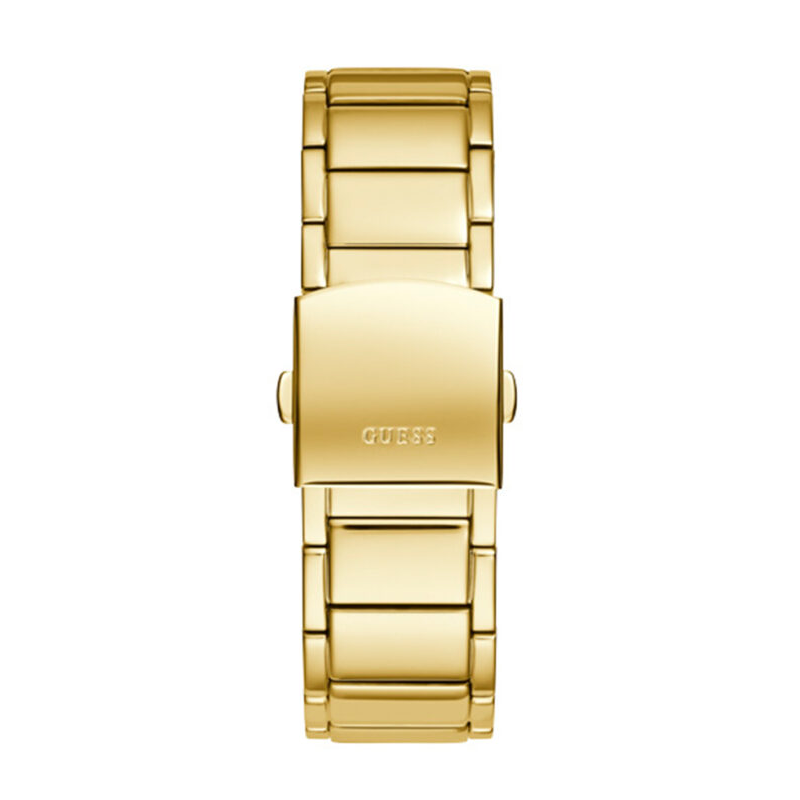 Guess Phoenix Multi Function Gold Dial Gold Steel Strap Watch for Men - GW0456G2 Buy Now By Guess