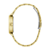 Guess Rumour Quartz Gold Dial Gold Steel Strap Watch For Women - GW0613L2 Buy Now By Guess