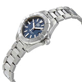 Tag Heuer Aquaracer Blue Dial Silver Steel Strap Watch for Women - WBD1412.BA0741 Buy Now By Tag Heuer