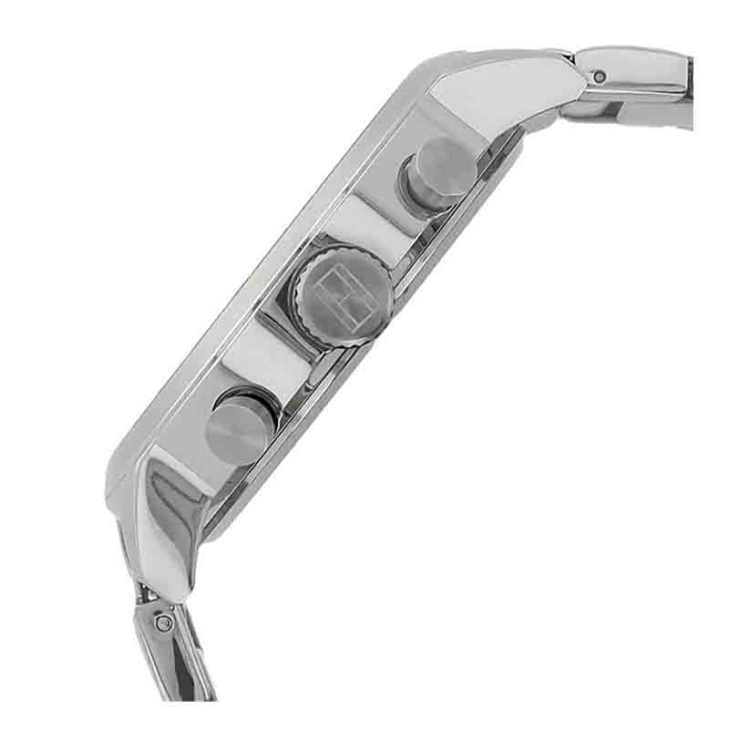 Tommy Hilfiger Jake Chronograph Black Dial Silver Steel Strap Watch for Men - 1791234 Buy Now By Tommy Hilfiger