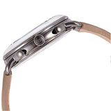 Emporio Armani Aviator Chronograph Quartz Grey Dial Beige Leather Strap Watch For Men - AR11107 Buy Now By Emporio Armani