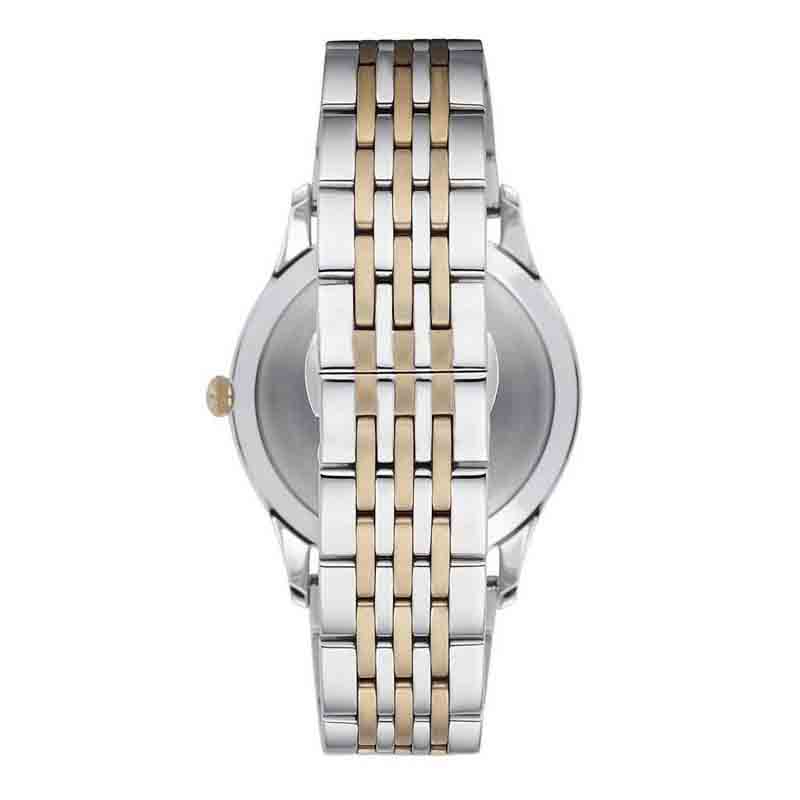 Emporio Armani Classic Quartz Blue Dial Two Tone Steel Strap Watch For Men - AR1868 Buy Now By Emporio Armani