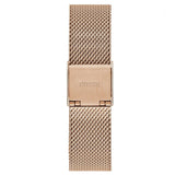 Guess Tapestry Diamonds Rose Gold Dial Rose Gold Mesh Bracelet Watch for Women - GW0354L3 Buy Now By Guess
