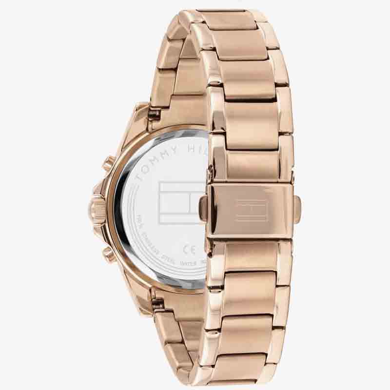 Tommy Hilfiger Haven Chronograph Rose Gold Dial Rose Gold Steel Strap Watch For Women - 1782197 Buy Now By Tommy Hilfiger