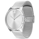 Movado Bold Silver Dial Silver Mesh Bracelet Watch For Men - 3600260 Buy Now By Movado