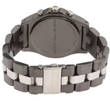 Marc Jacobs Blade Chronograph Black Dial Two Tone Steel Strap Watch for Women - MBM3179 Buy Now By Marc Jacobs