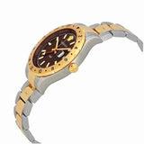 Versace Hellenyium Quartz Brown Dial Two Tone Steel Strap Watch For Men - V11040015 Buy Now By Versace