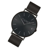 Coach Charles Black Dial Black Mesh Bracelet Watch for Men - 14602148 Buy Now By Coach
