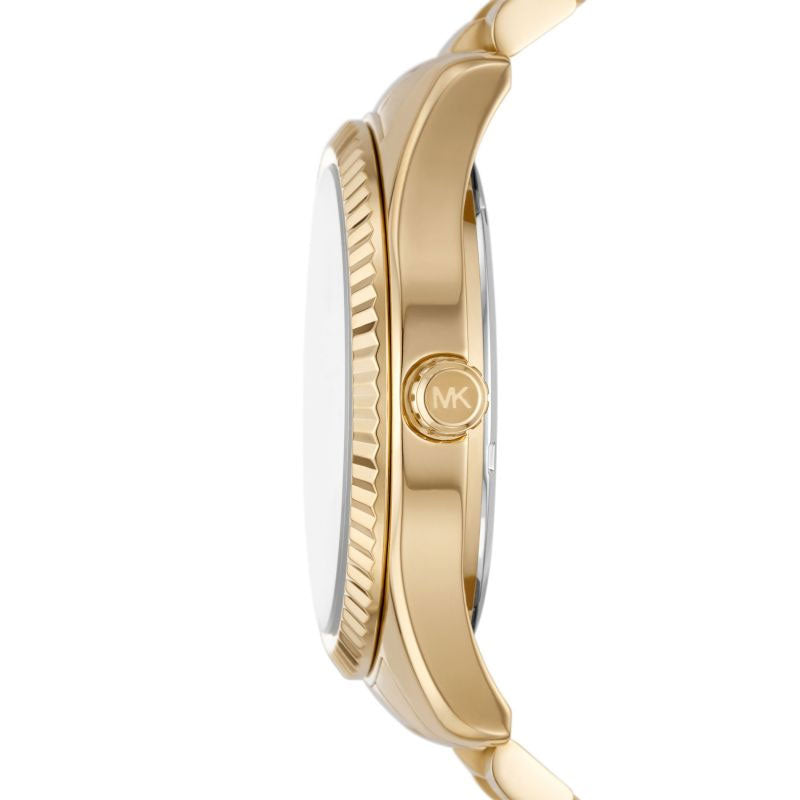 Michael Kors Lexington Quartz Gold Dial Gold Steel Strap Watch For Men - MK8947 Buy Now By Michael Kors