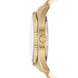 Michael Kors Lexington Quartz Gold Dial Gold Steel Strap Watch For Men - MK8947 Buy Now By Michael Kors