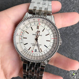 Breitling Navitimer Automatic 41mm White Dial Stainless Steel Mens Watch - A17326211G1A1 Buy Now By Breitling