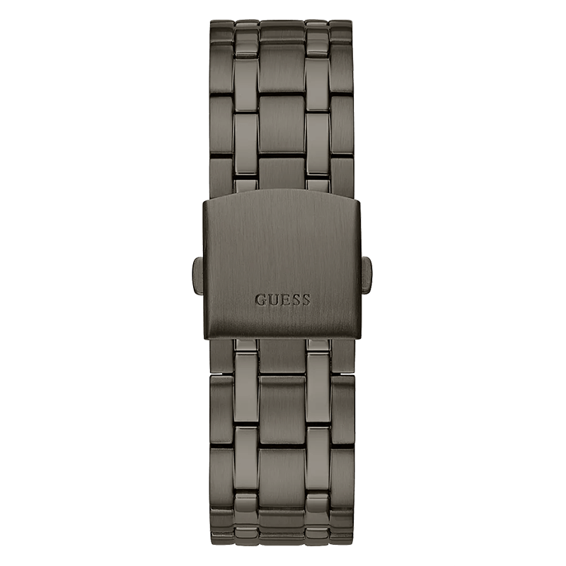 Guess Continental Grey Dial Grey Steel Strap Watch for Men - GW0260G3 Buy Now By Guess
