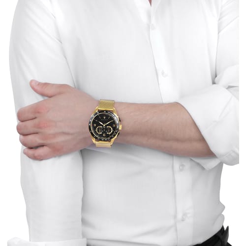 Maserati Traguardo Chronograph Black Dial Gold Steel Strap Watch For Men - R8873612041 Buy Now By Maserati
