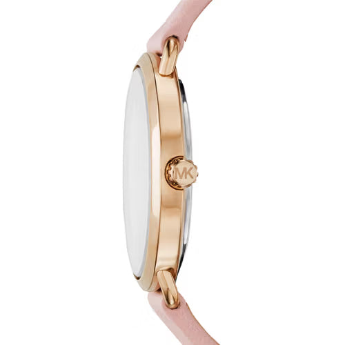 Michael Kors Portia Quartz White Dial Pink Leather Strap Watch For Women - MK2659 Buy Now By Michael Kors