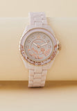 Coach Preston Pink Dial Pink Steel Strap Watch for Women - 14503465 Buy Now By Coach