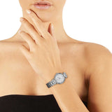 Guess Park Ave White Dial Silver Steel Strap Watch for Women - W0767L1 Buy Now By Guess