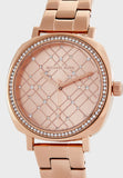Michael Kors Nia Quartz Rose Gold Dial Rose Gold Steel Strap Watch For Women - MK3990 Buy Now By Michael Kors