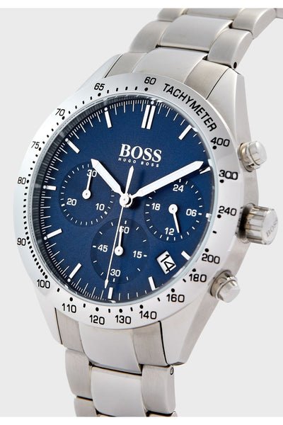 Hugo Boss Talent Blue Dial Silver Steel Strap Watch for Men - 1513582 Buy Now By Hugo Boss
