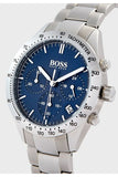 Hugo Boss Talent Blue Dial Silver Steel Strap Watch for Men - 1513582 Buy Now By Hugo Boss