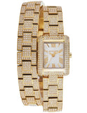Michael Kors Emery Analog Crystals White Dial Gold Steel Strap Watch for Women - MK4835 Buy Now By Michael Kors