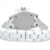 Chanel J12 Quartz Diamonds White Dial White Steel Strap Watch for Women - J12 H3110 Buy Now By Chanel