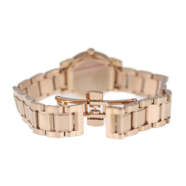 Burberry The City Nude Dial Rose Gold Steel Strap Watch for Women - BU9228 Buy Now By Burberry